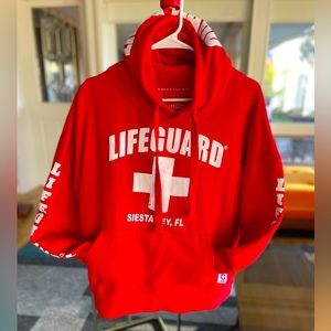 Youth Lifeguard Hoodie, Siesta Key Pullover Youth XL, Minimal signs of wear 🏝